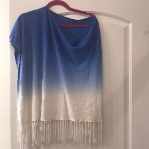 Lily Pulitzer Ombré Fringed Wrap